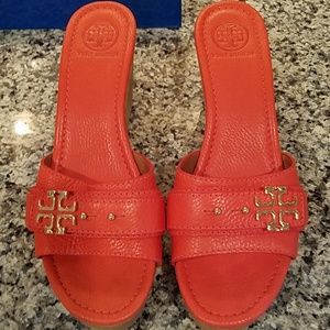 Tory Burch wedge sandals